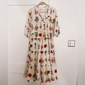 Pink Chicken Indira Dress (S) - Notebook Botanical